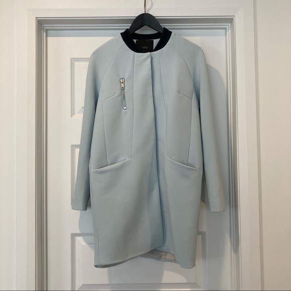 Baby blue Audrey jacket - Picture 1 of 3